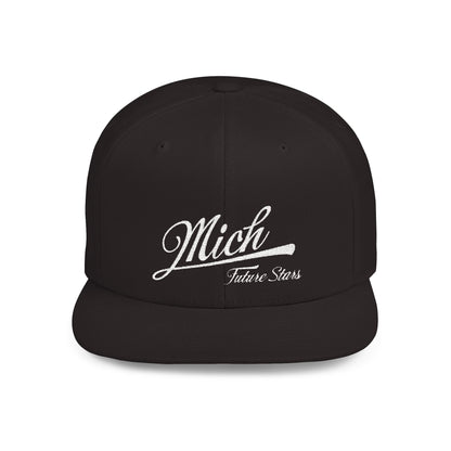 Flat Bill Snapback - Future Stars Script - MI