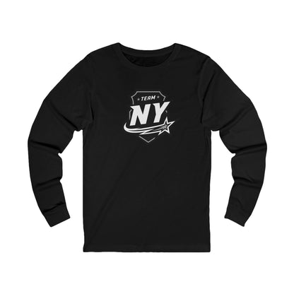 Unisex Jersey Long Sleeve Tee - Future Stars Emblem - NY