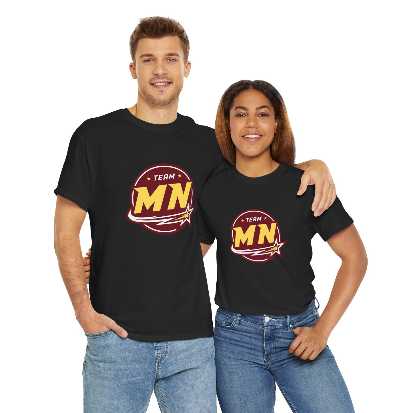 Unisex Heavy Cotton Tee - Future Stars Emblem - MN