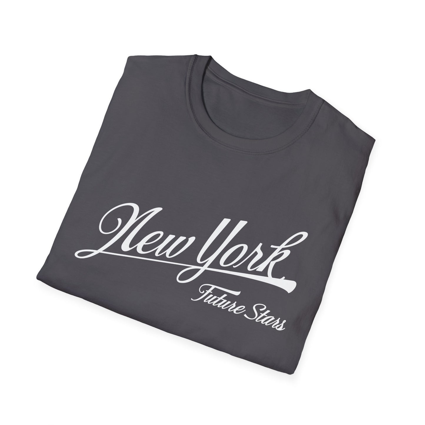 Unisex Softstyle T-Shirt - Future Stars Script - NY