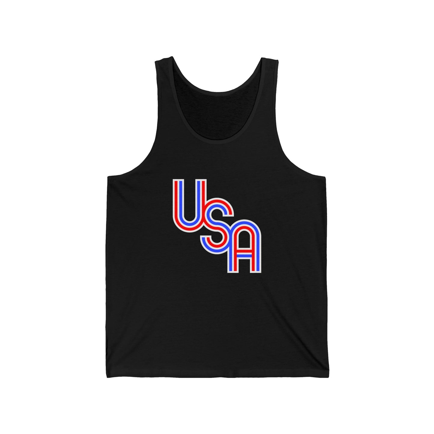 Unisex Jersey Tank - 2026 USA - 2 sided (several color options)