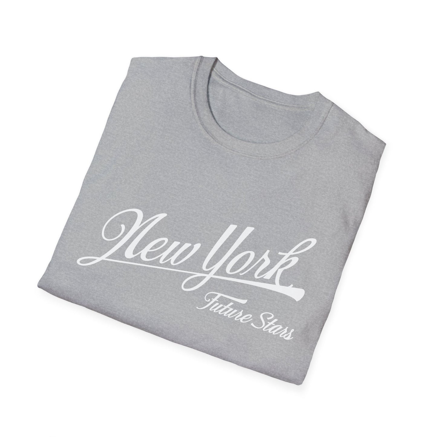 Unisex Softstyle T-Shirt - Future Stars Script - NY