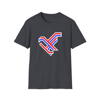 Unisex Softstyle T-Shirt - 2026 Stick Eagle - 2 sided (several color options)
