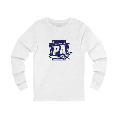 Unisex Jersey Long Sleeve Tee - Future Stars Emblem - Penn