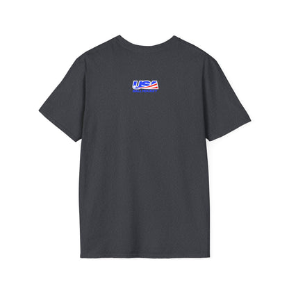Unisex Softstyle T-Shirt - 2026 Stick Eagle - 2 sided (several color options)