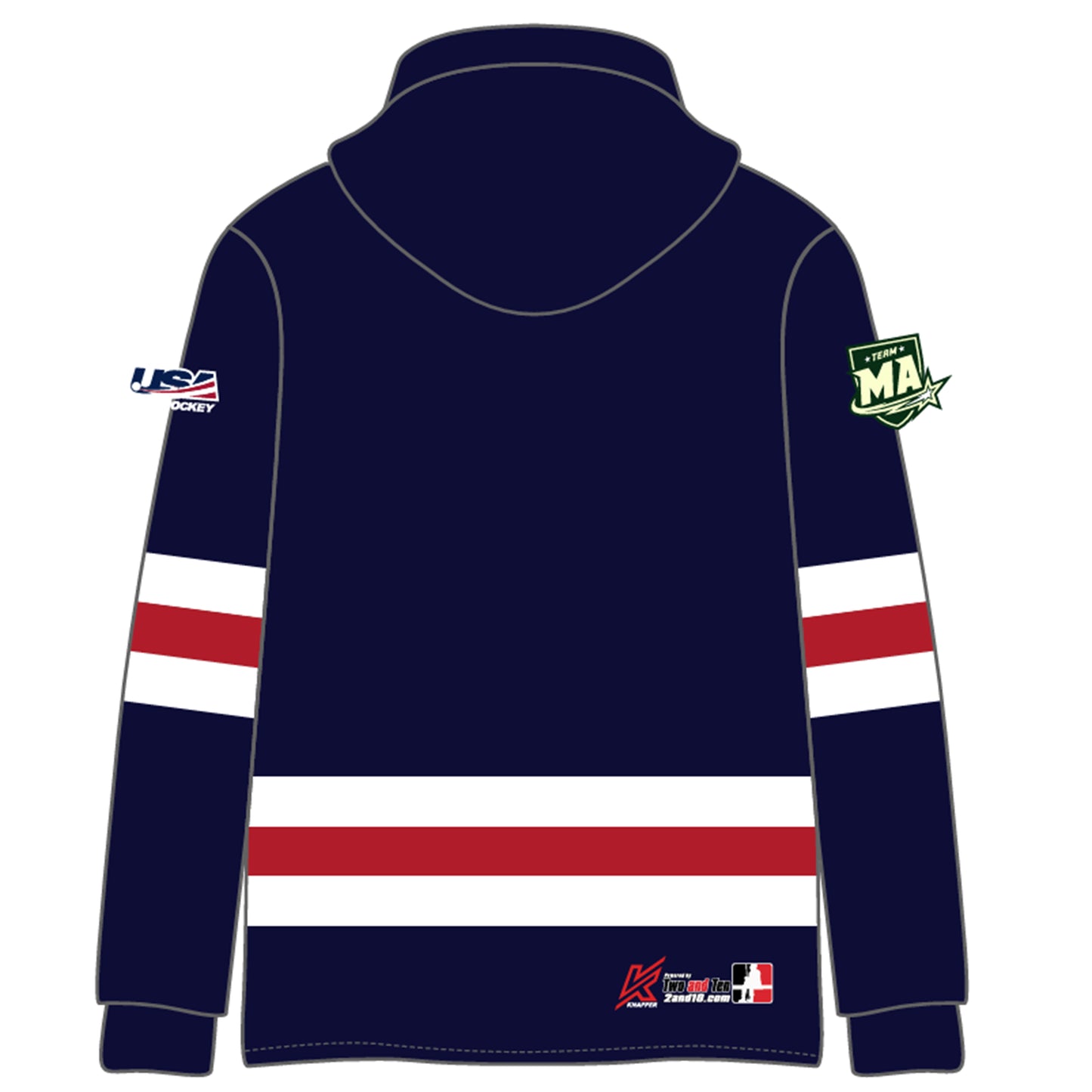 Future Stars Navy Hoodie -MA Emblem