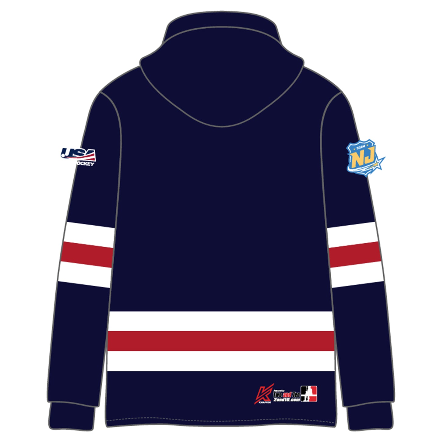 Future Stars Navy Hoodie NJ Emblem
