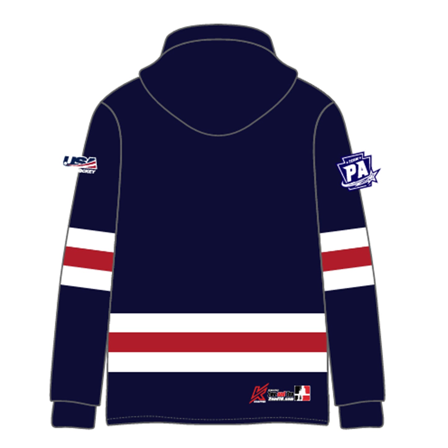 Future Stars Navy Hoodie -PA Emblem
