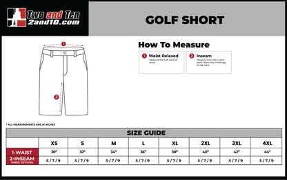 2026 USABH Logo "Golf Style" Shorts (5 color options)