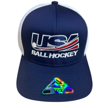 USABH Logo Embroidered Trucker Hat (3 options)