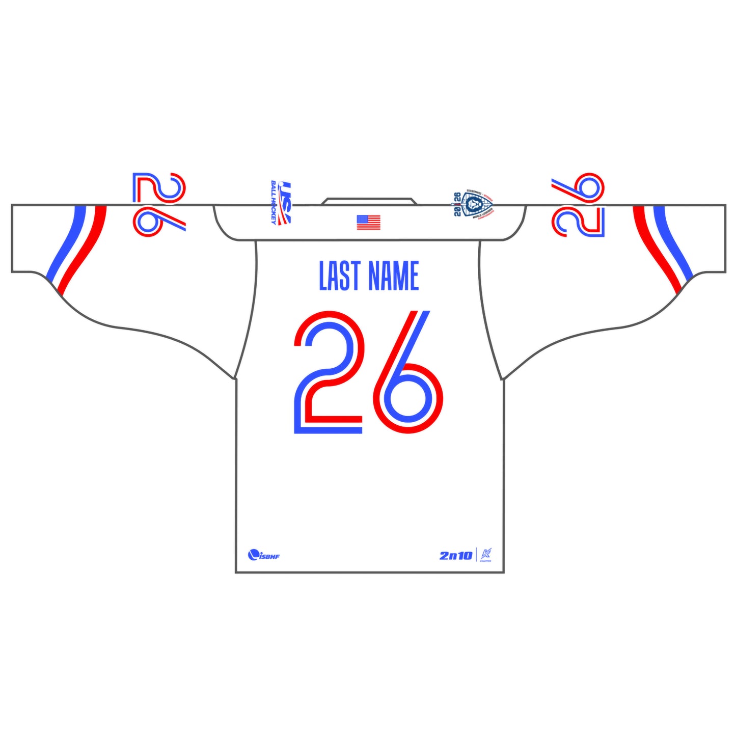 2026 Men's Legends National Team Jersey (2 color options)