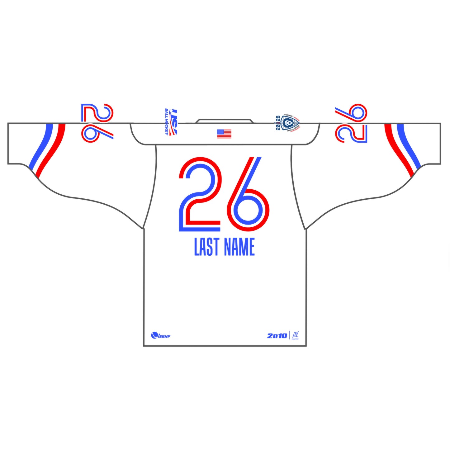 2026 Women's Legends National Team Goalie Jersey (2 color options)