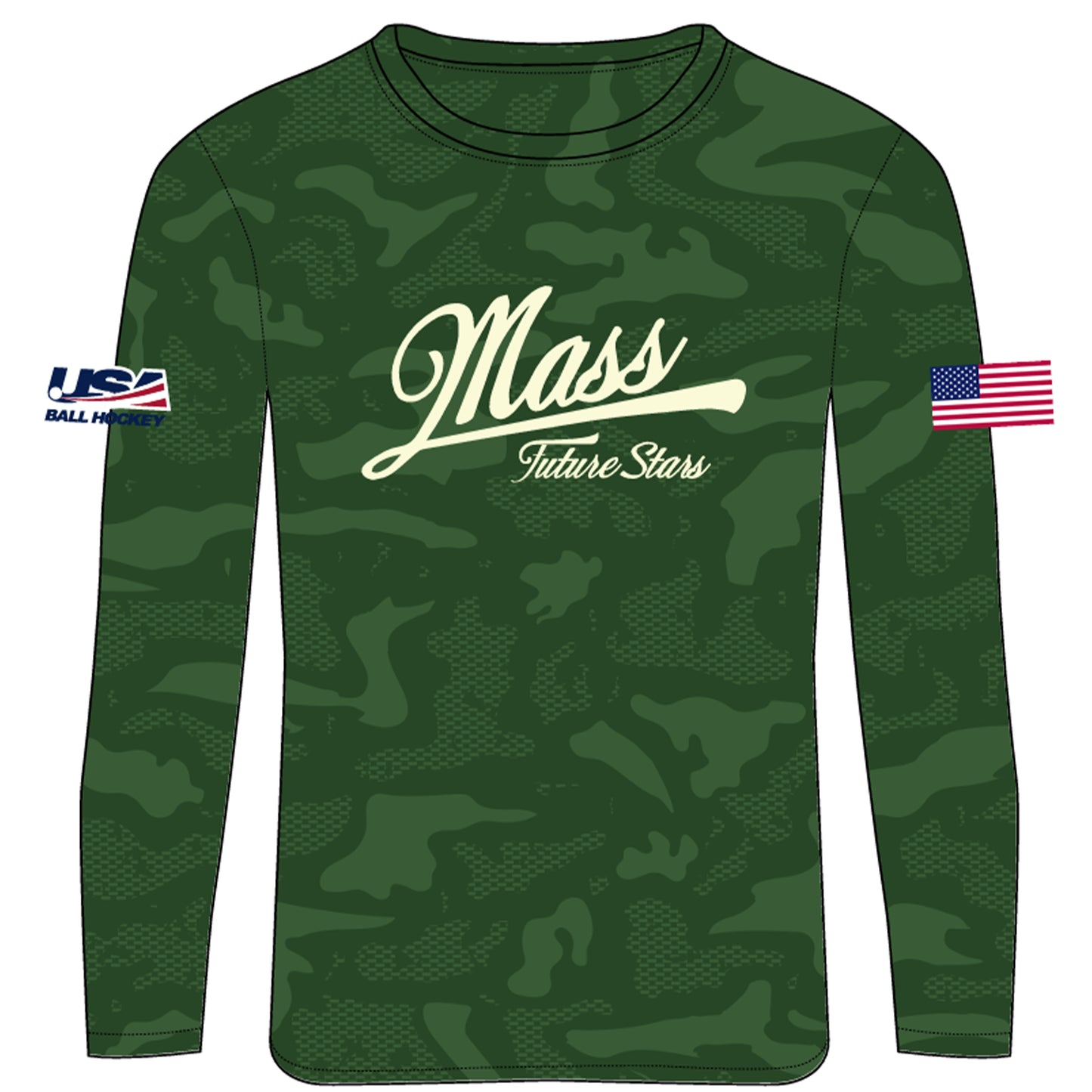 MA Future Stars Camo Long Sleeve