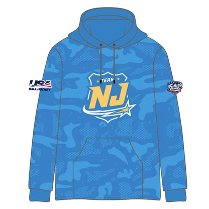 NJ Future Stars Blue Camo Hoodie