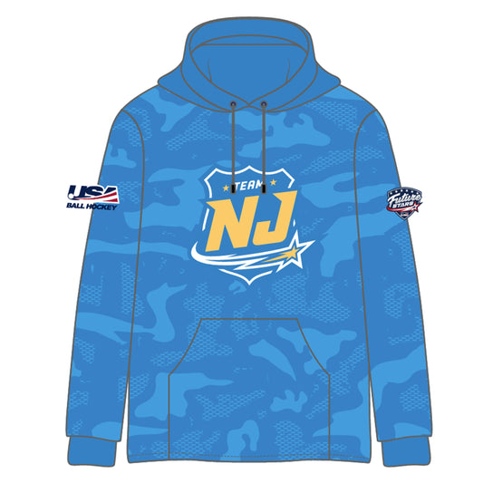 NJ Future Stars Blue Camo Hoodie
