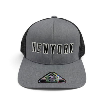 NY FS Embroidered Trucker Hat - Block Letters (3 colors)