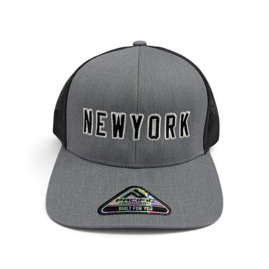 NY FS Embroidered Trucker Hat - Block Letters (3 colors)
