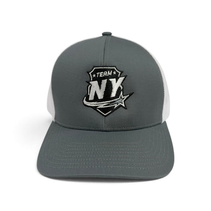 NY FS Embroidered Trucker Hat - Emblem Logo (2 colors)