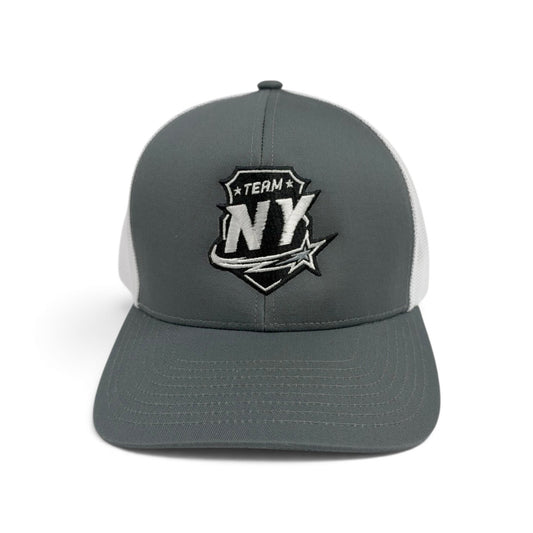 NY FS Embroidered Trucker Hat - Emblem Logo (2 colors)