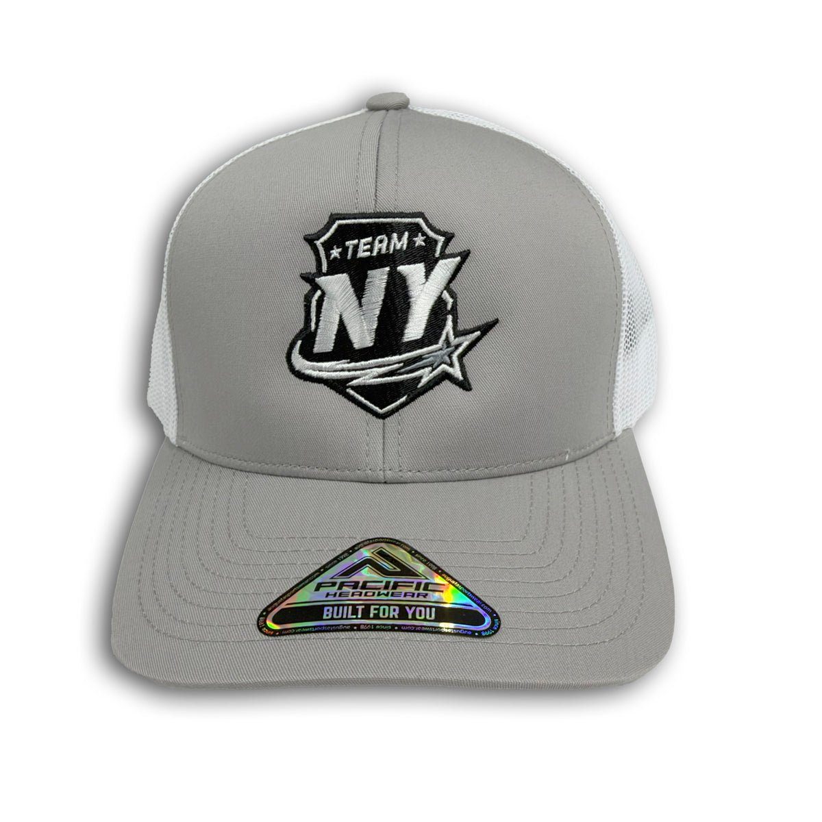 NY FS Embroidered Trucker Hat - Emblem Logo (2 colors)