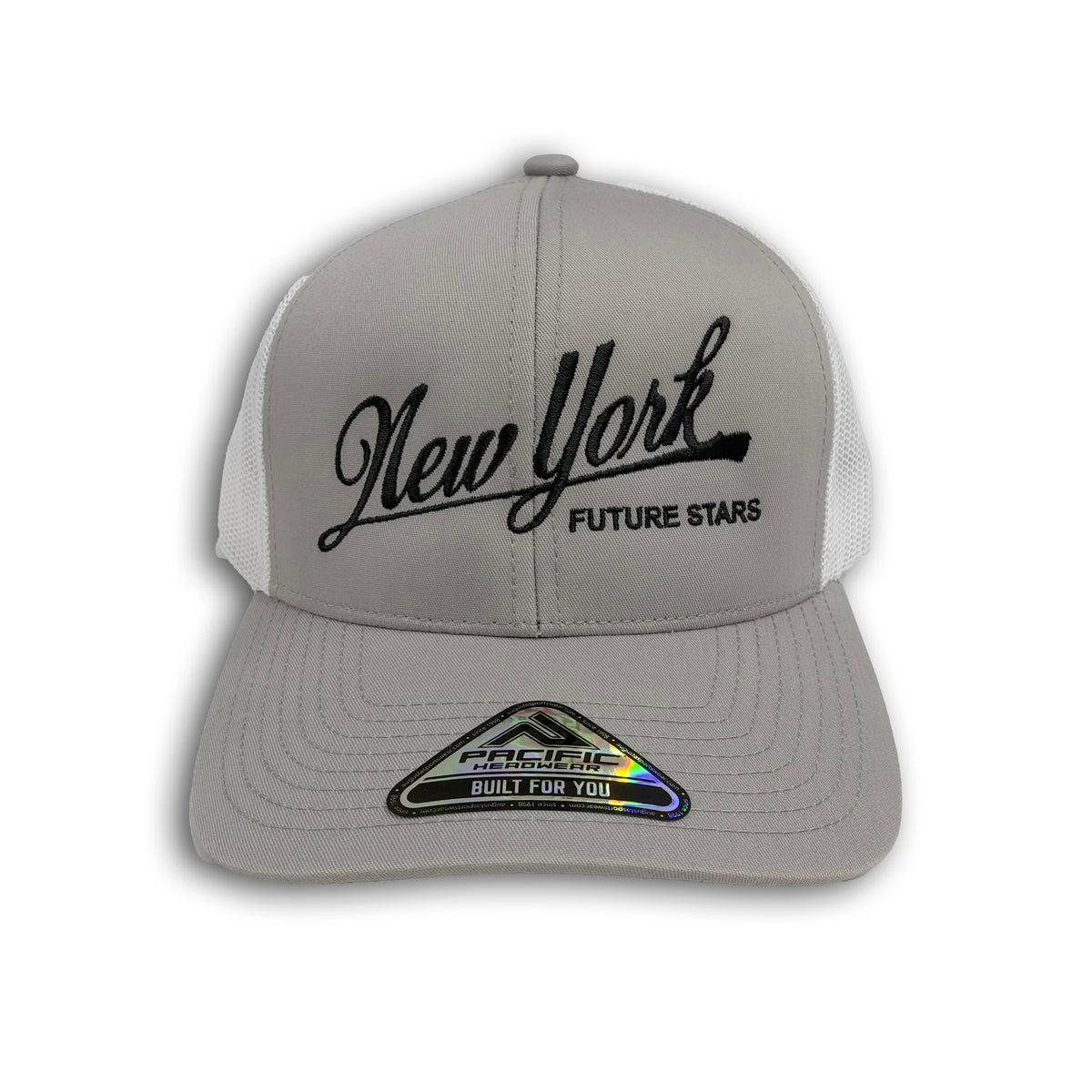 NY FS Embroidered Trucker Hat - Script