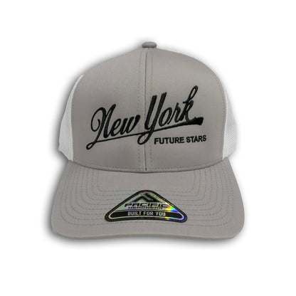 NY FS Embroidered Trucker Hat - Script