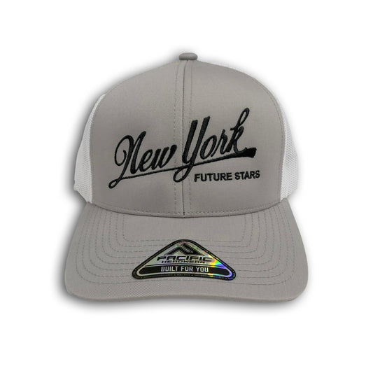 NY FS Embroidered Trucker Hat - Script