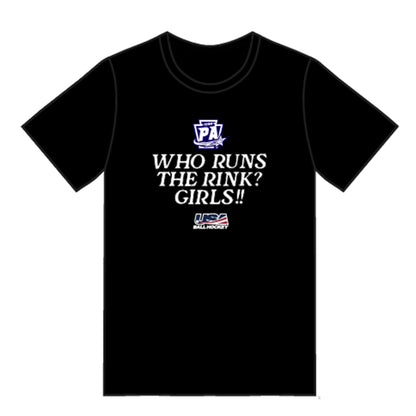 PA Future Stars T Shirt - Who Runs the Rink?