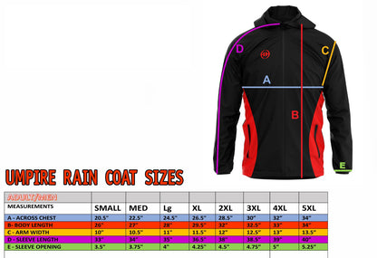 USABH Referee Rain Coats (2 Styles)