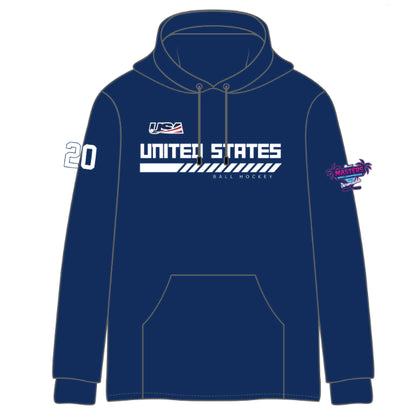 2025 Men's Masters Team Navy Hoodie