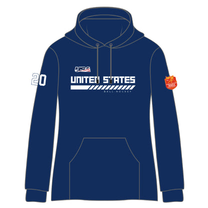 2025 Women's Masters Team Navy Hoodie