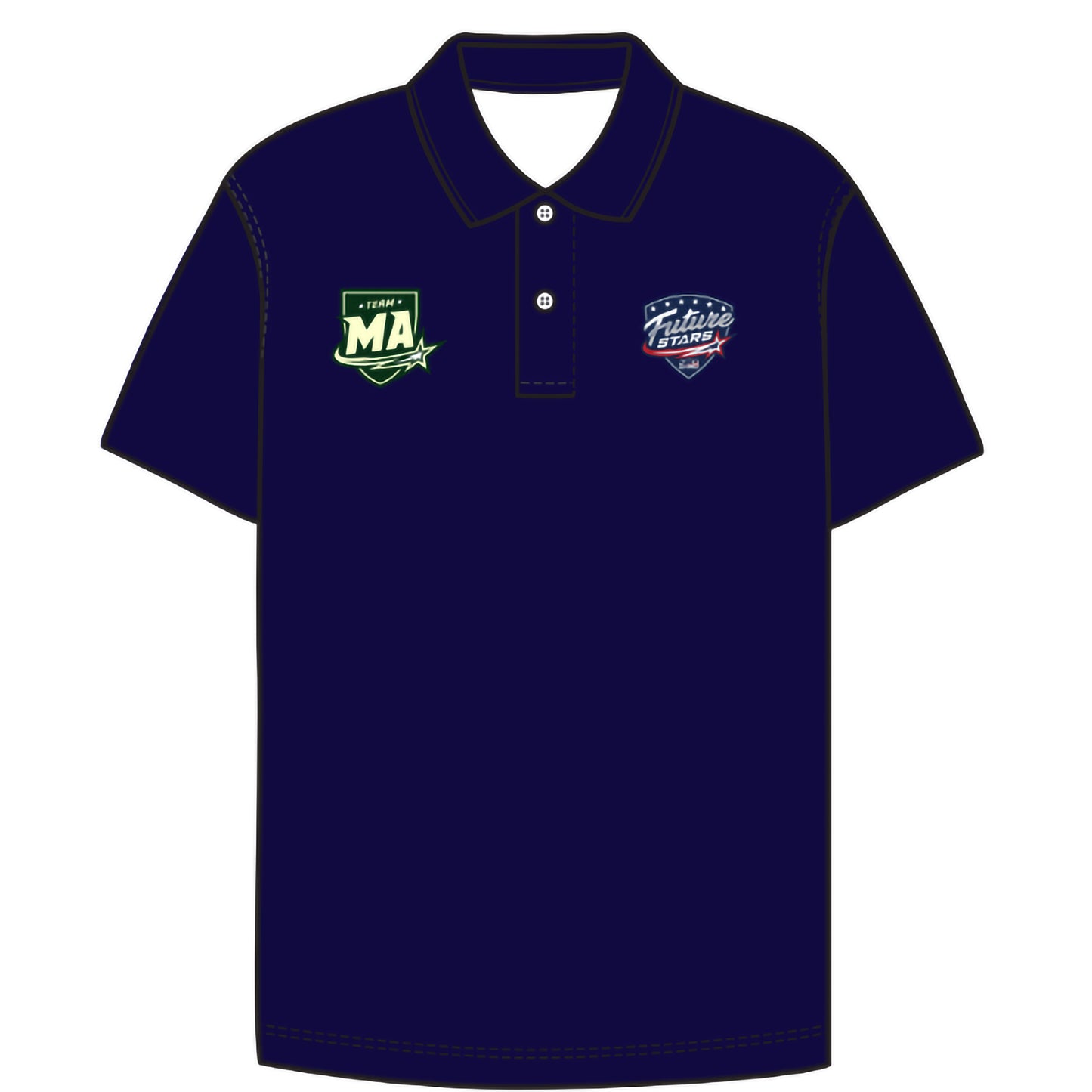MA Future Stars Coach Polos (4 color options)