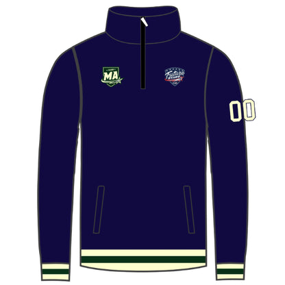 Future Stars Customizable 1/4 Zip Pullover - MA Emblem (3 color options)