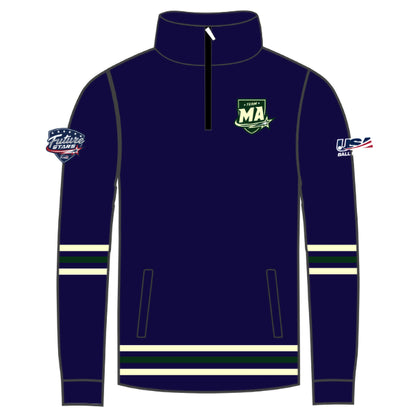 MA Future Stars 1/4 Zip Pullover (Team Emblem Front)
