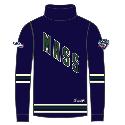 MA Future Stars 1/4 Zip Pullover (Team Emblem Front)