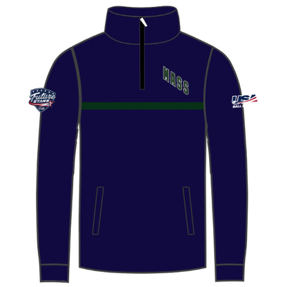 MA Future Stars 1/4 Zip Pullover (Block Text Front)