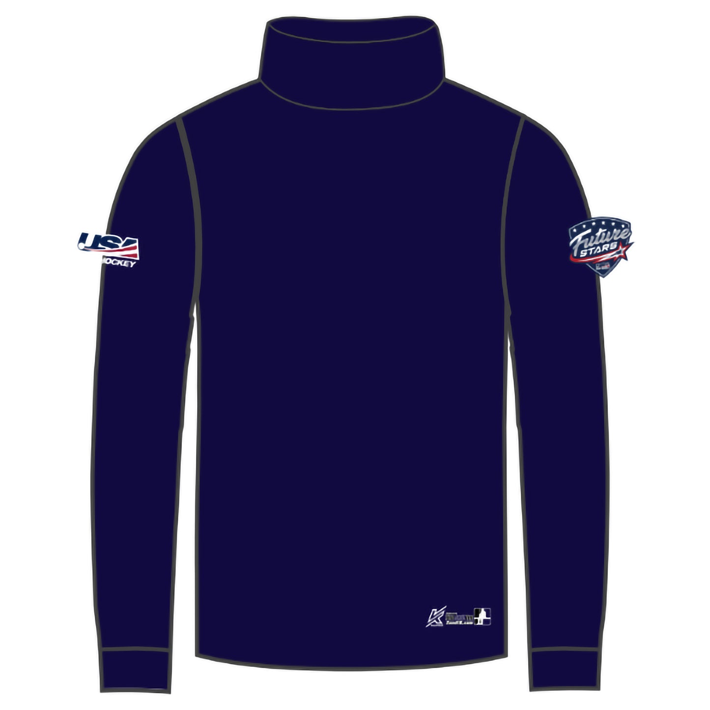 MA Future Stars 1/4 Zip Pullover (Block Text Front)