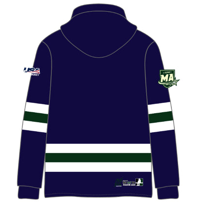 Future Stars Navy Hoodie (MA Emblem on Sleeve)