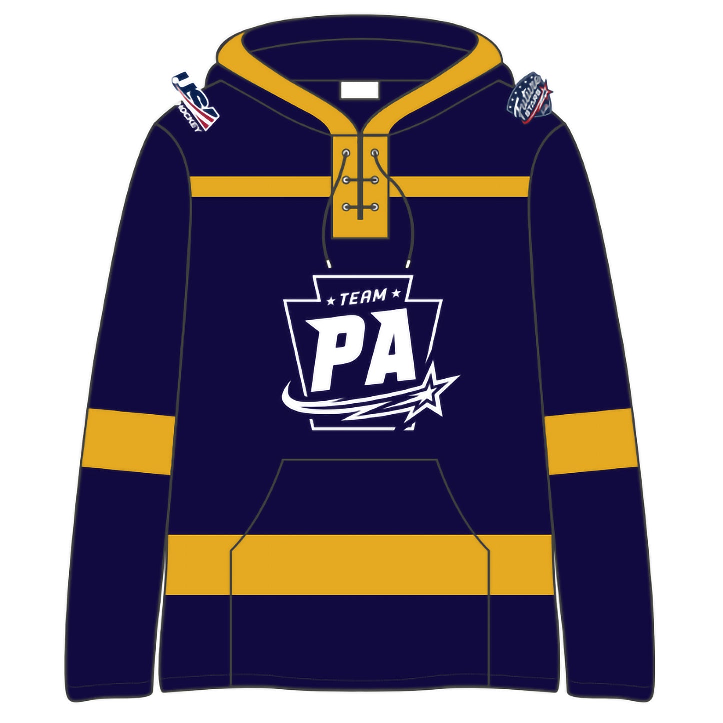 PA Future Stars Laced Hockey Hoodie