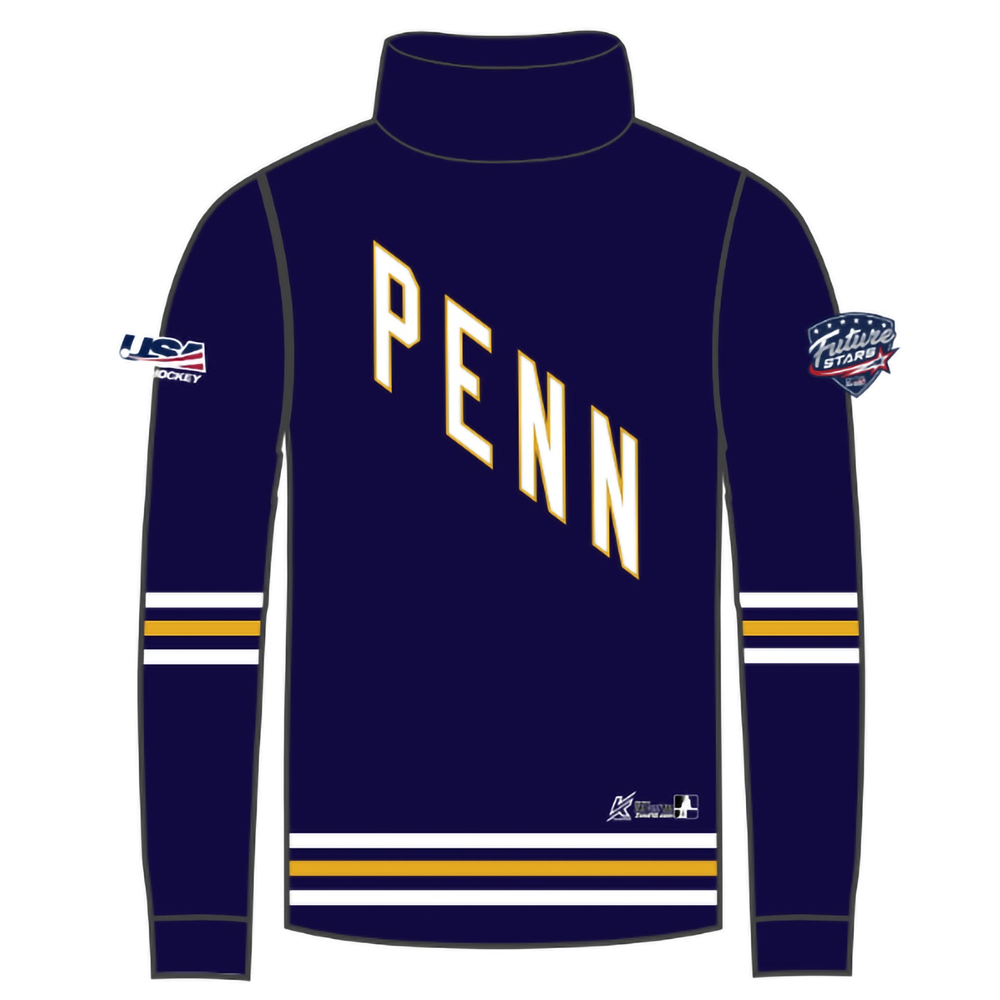 PA Future Stars 1/4 Zip Pullover (Team Emblem Front)