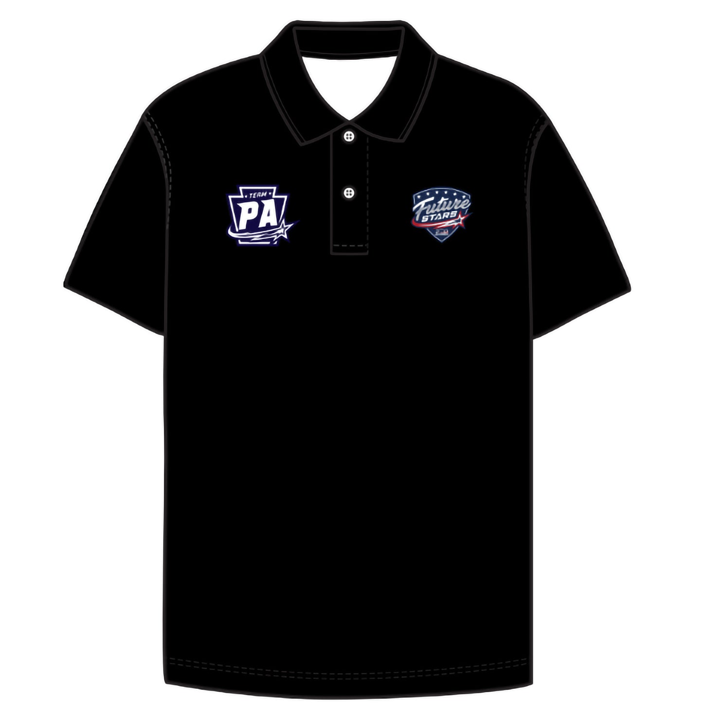 PA Future Stars Coach Polos (4 color options)