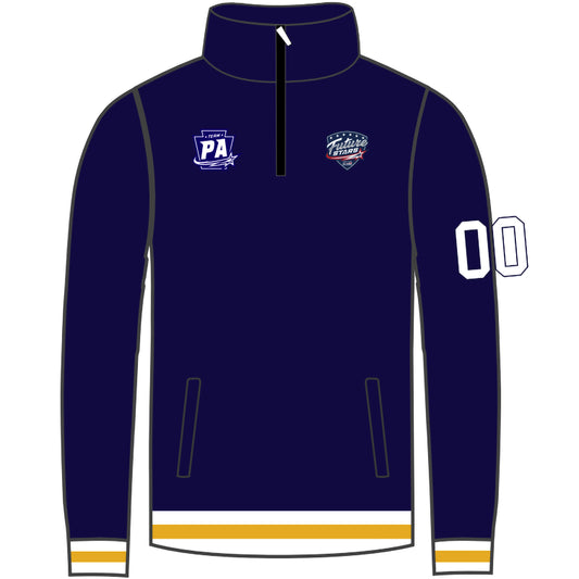 Future Stars Customizable 1/4 Zip Pullover - PA Emblem