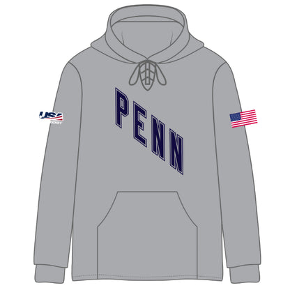 PA FS Team Text Stitched Hoodies (4 color options)