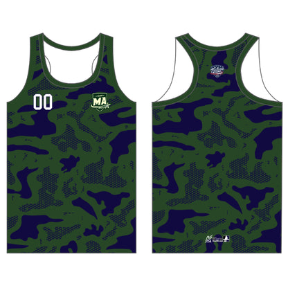 MA Future Stars Customizable Green Camo Tank Top