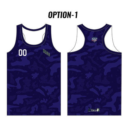 MA Future Stars Customizable Blue Camo Tank Top (6 design options)