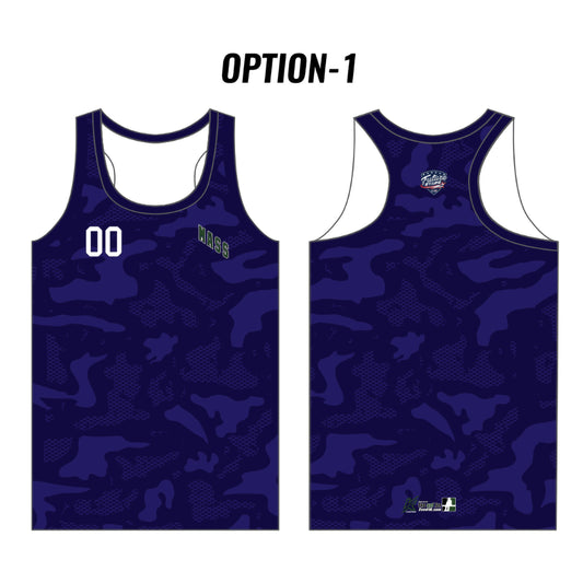 MA Future Stars Customizable Blue Camo Tank Top (6 design options)