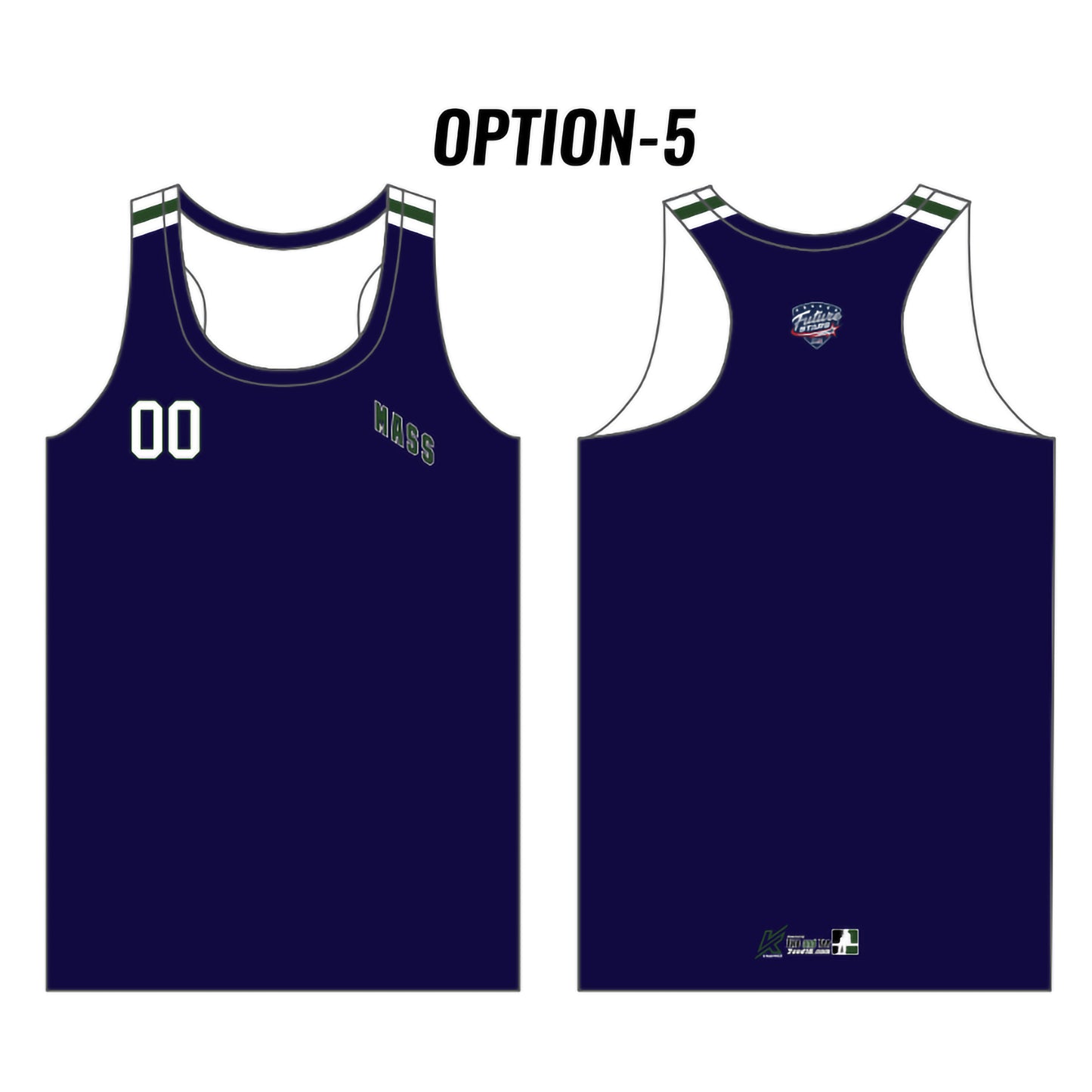 MA Future Stars Customizable Blue Camo Tank Top (6 design options)