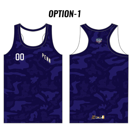 PA Future Stars Customizable Blue Camo Tank Top (6 design options)
