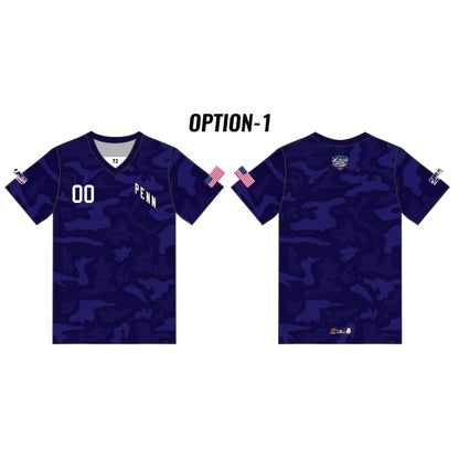 PA Future Stars Customizable Blue Camo Short Sleeve (5 design options)