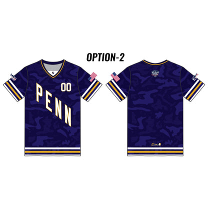 PA Future Stars Customizable Blue Camo Short Sleeve (5 design options)